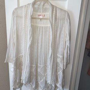 Band of Gypsies white cardigan